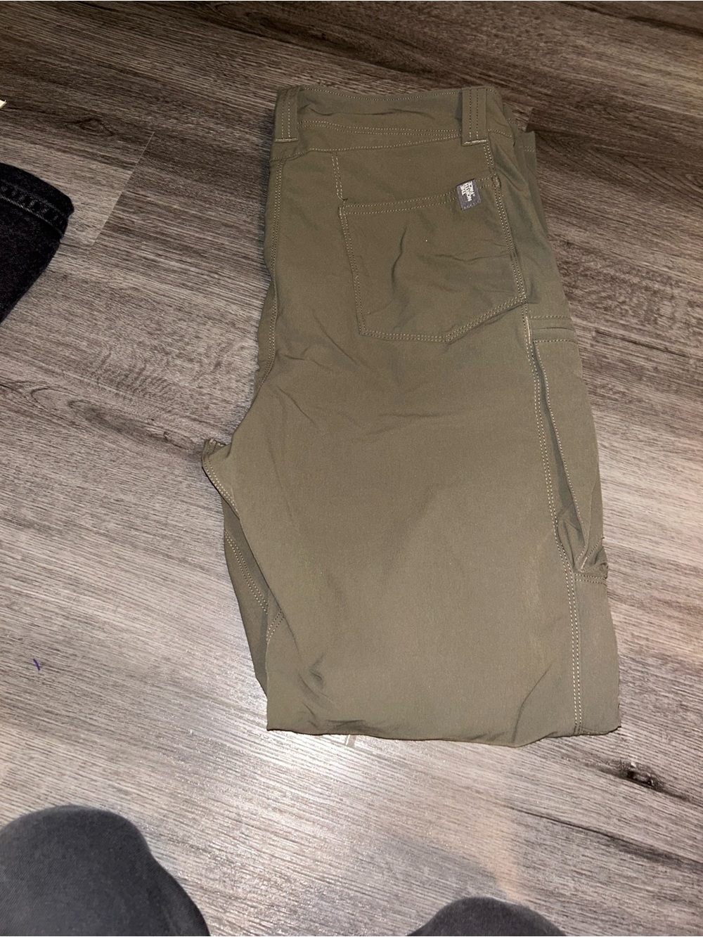 The North Face Olive Green Track Pants Joggers - Picture 2 of 4